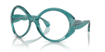 Transparent teal