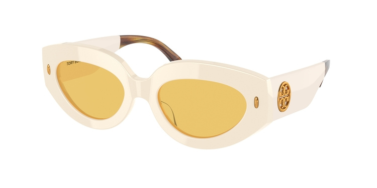 tory burch white sunglasses