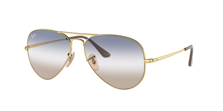 Ray Ban RB 3689 AVIATOR METAL II 001/GD