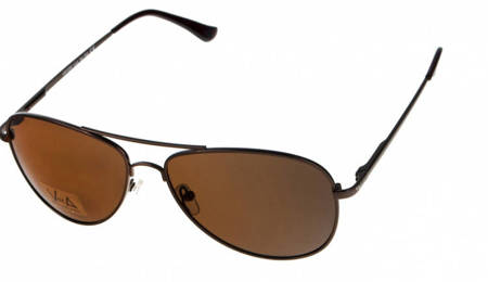 Okulary przeciwsłoneczne VOKA Sunglasses VOKA SV1030 C3 BRĄZOWY